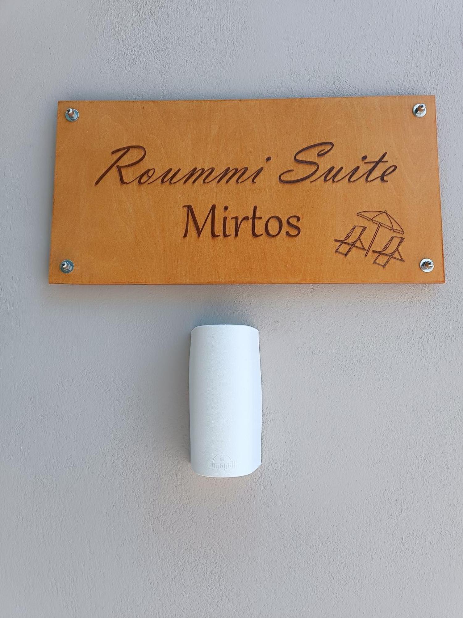 Roummi Suite Mirtos Esterno foto